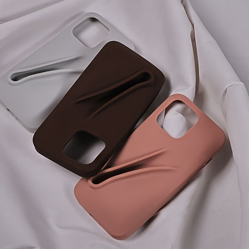 Lipstick Silicone Phone Case for iPhone 15/14/13 Pro -M93W