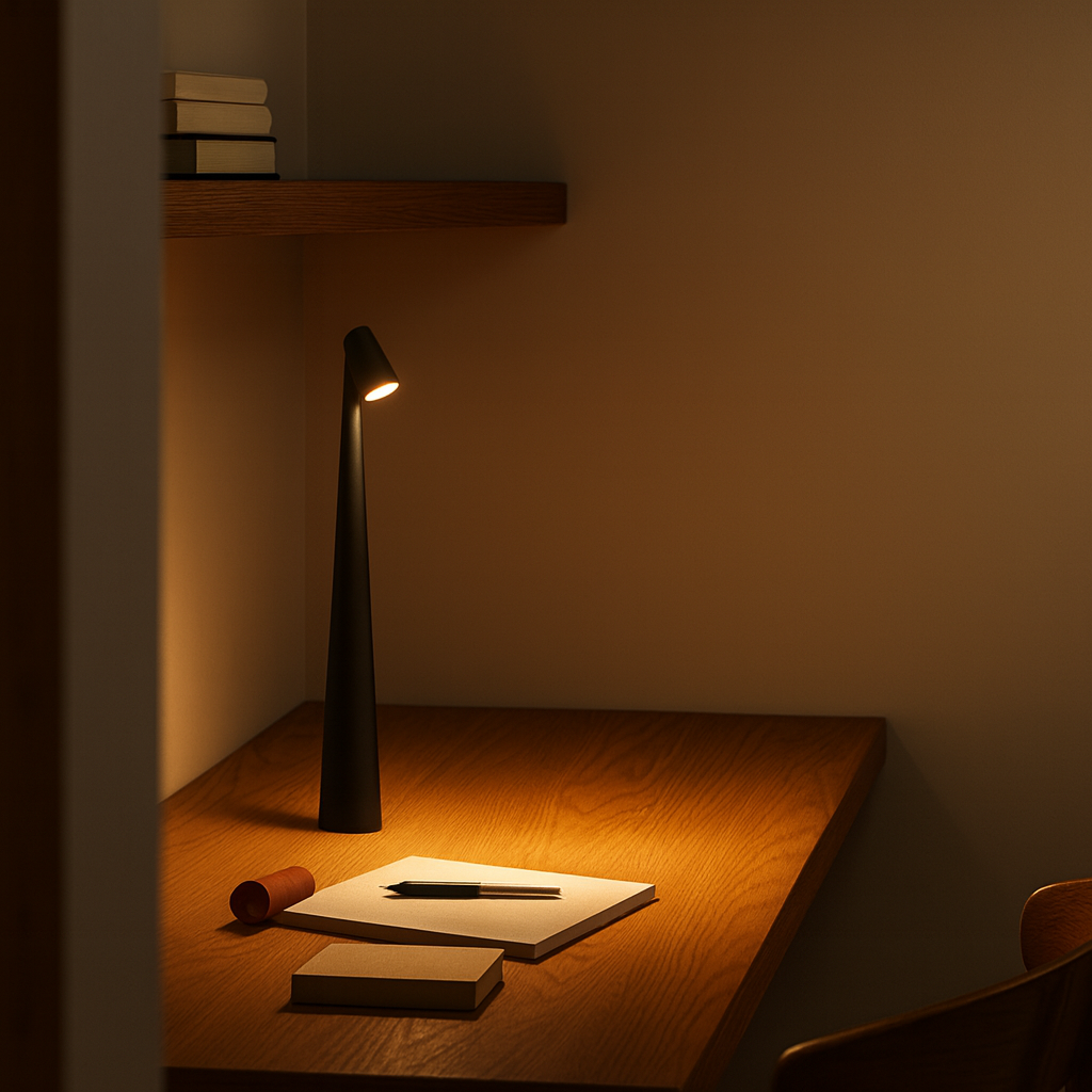 Cordless Rechargeable LED Table Lamp With Touch Dimming