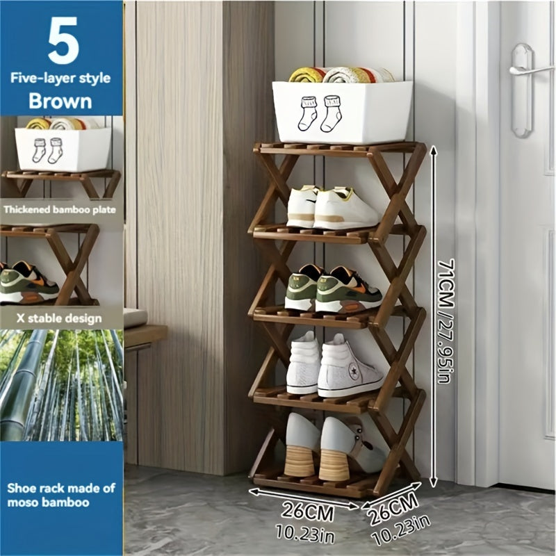 Narrow MultiLayer Shoe Rack- HMT17NS