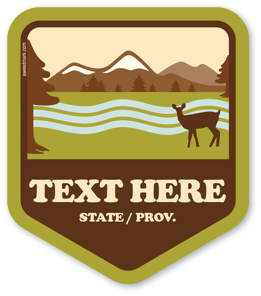 Magnet - AW Deer Hills Badge