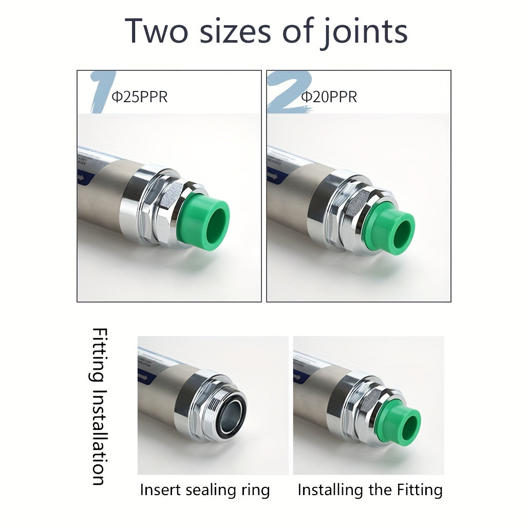 Stainless Steel Descaling Water Purifier SaltFree High Flow-JN0Y