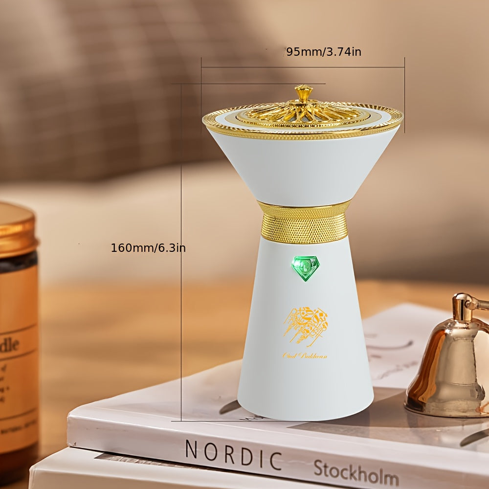 Elegant Car Incense Burner with Arabian Design - TJR2Q9X