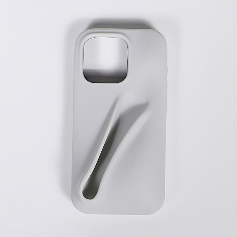 Lipstick Silicone Phone Case for iPhone 15/14/13 Pro -M93W