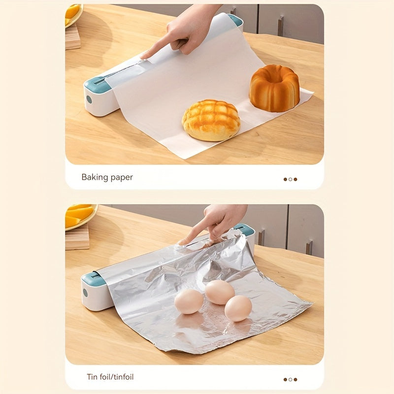 Plastic Film Cutter, Magnetic Fresh Wrap Dispenser – TJR1T5X