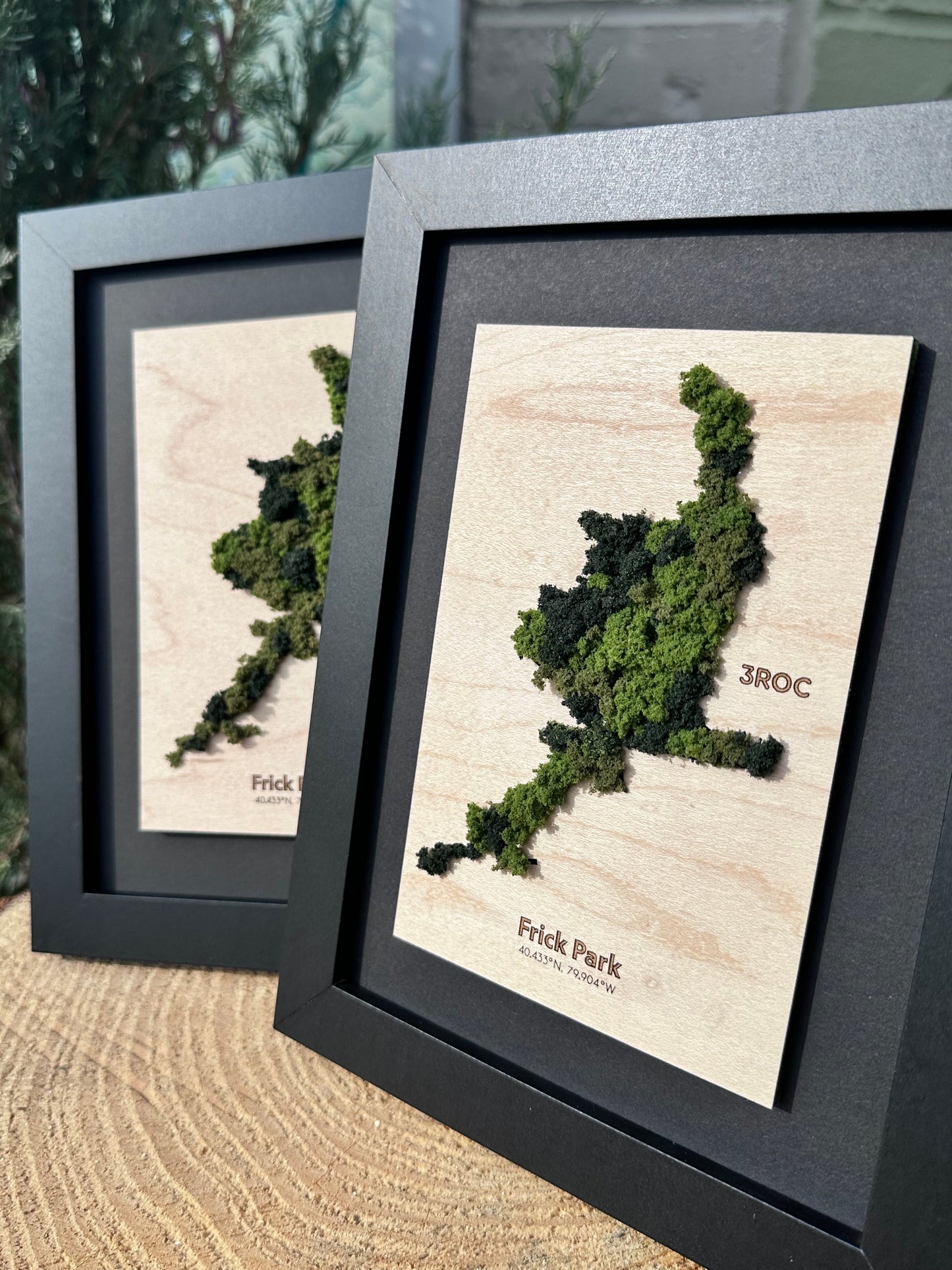 Parks and Green Spaces Framed Mini Maps