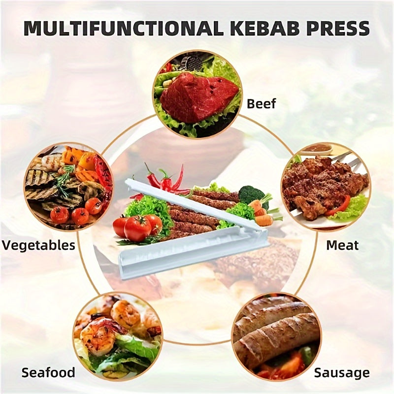 Multifunctional Kebab Press Machine, Single Row BBQ TJR7D8M