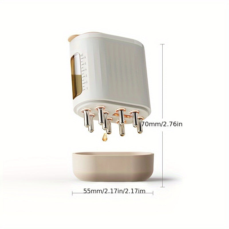 USB Rechargeable Electric Scalp Massager & Hair Growth Comb - PX0C