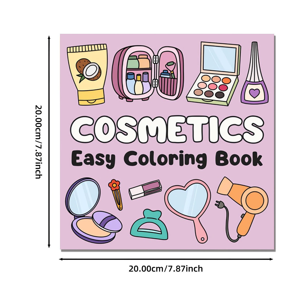 Mixed Color Paper Easy Coloring Book - VI30