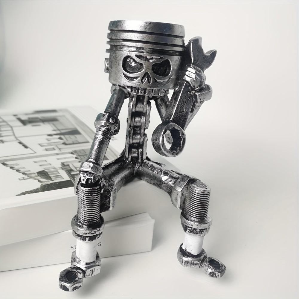 Skeleton Wrench Statue