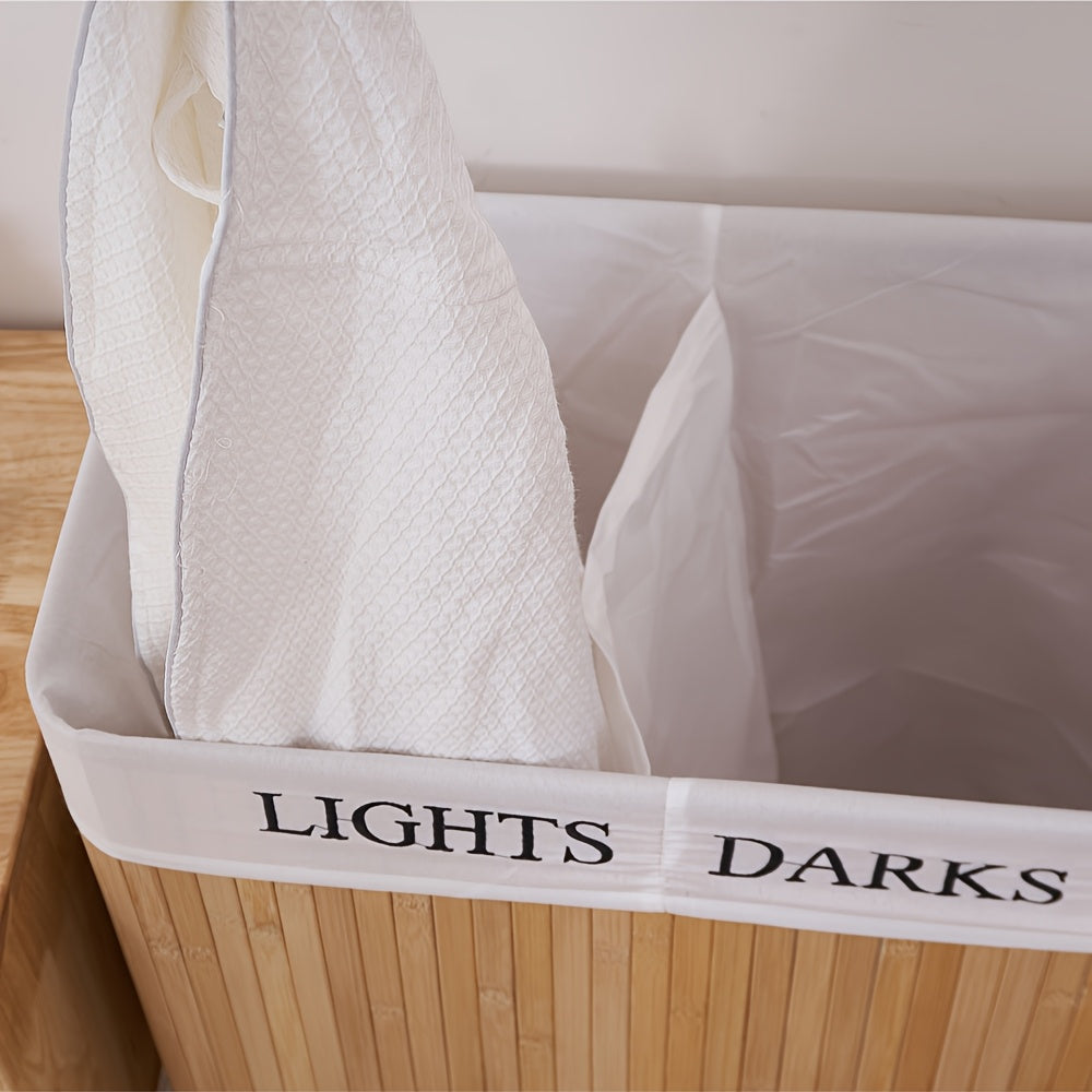 Webest Home Classic Bamboo Laundry Hamper - WAQ4