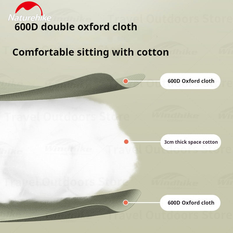 Naturehike SEA STAR 001 Camping Moon Chair Outdoor Push-up High Back Portable Folding Adjustable Lounge Chair Picnic Leisure Seat Bearing 120KG