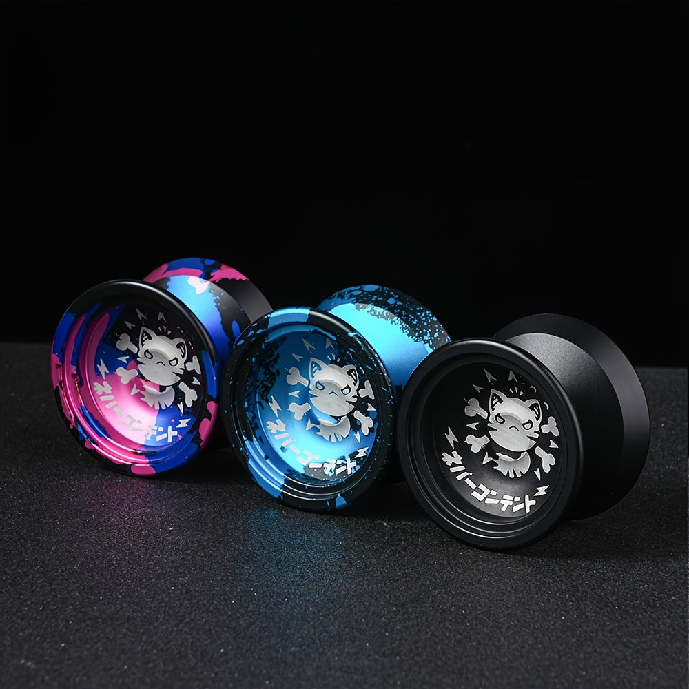 Pro Aluminum Alloy Yo-Yo, Ball Bearing & Rope TJR6L7P