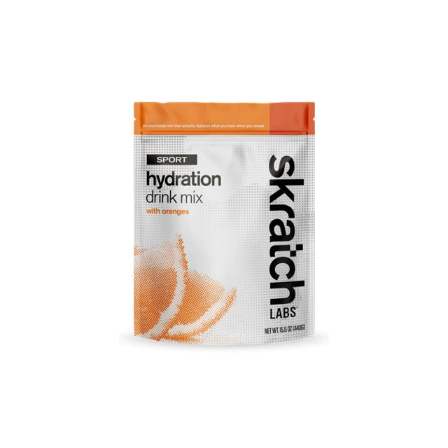 SKRATCH HYDRATION SPORT DRINK MIX ORANGE 20 SERVING POUCH