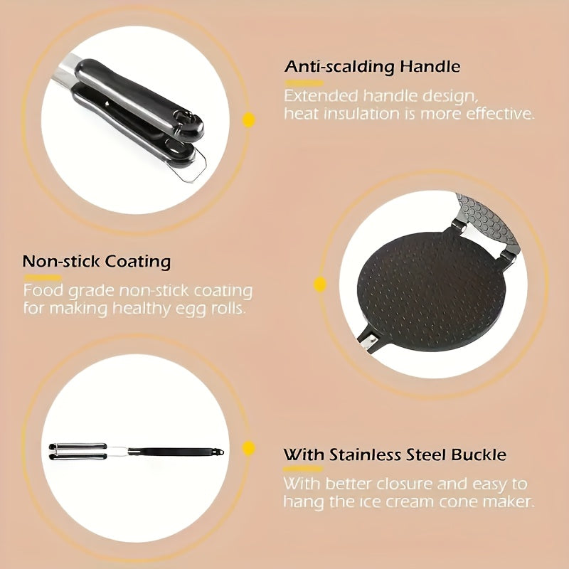 Egg Roll Cone Mold- HMT15CC