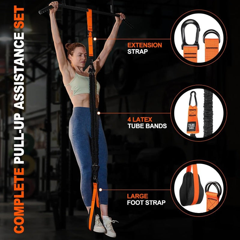Pull-Up Assistance Bands Set, Heavy Duty Resistance Bands TJR6V2K