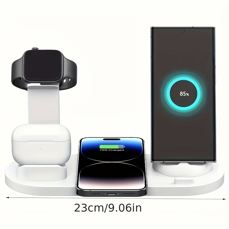 6in1 Wireless Charging Station- HMT24WC