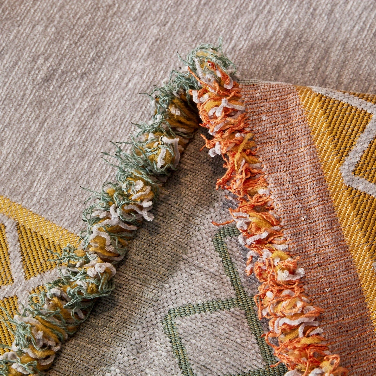 Bohemian Leaf Chenille Sofa Cover-6JTD