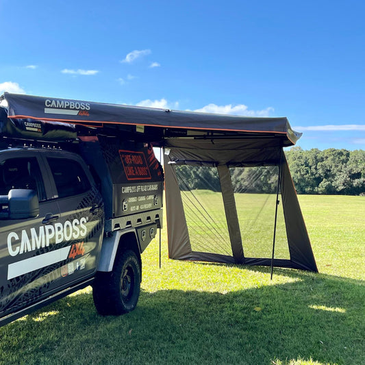 Campboss 270XL Single Awning Wall