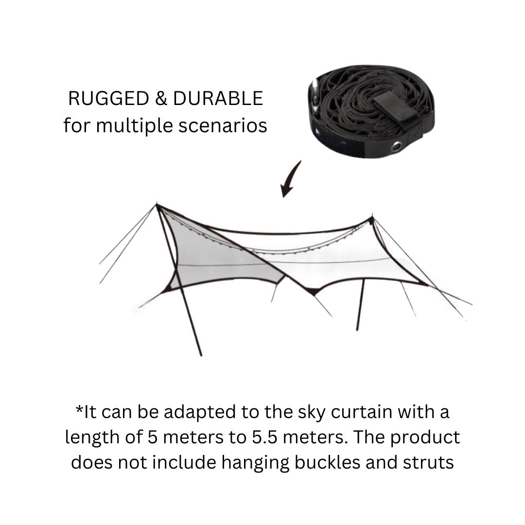 BlackDog BD-TMPJ003 Adjustable Canopy Lanyard