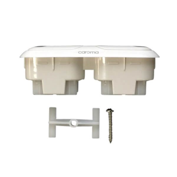 Caroma 2000 Series Toilet Cistern Button Dual Flush White 405167W