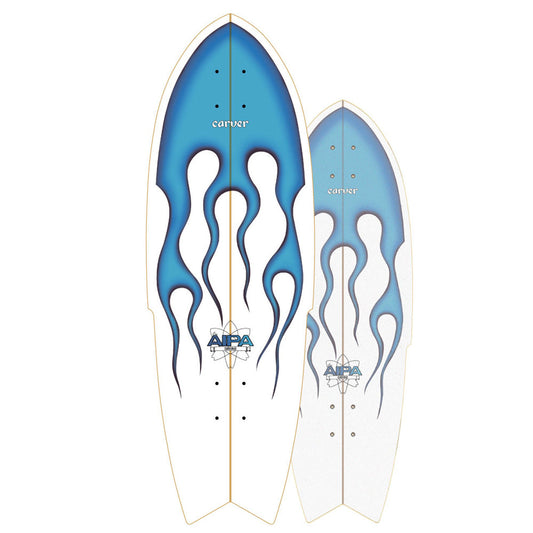 Carver Aipa ″Sting″ Surfskate Deck With Sugarcoat (V1) - 30.75"