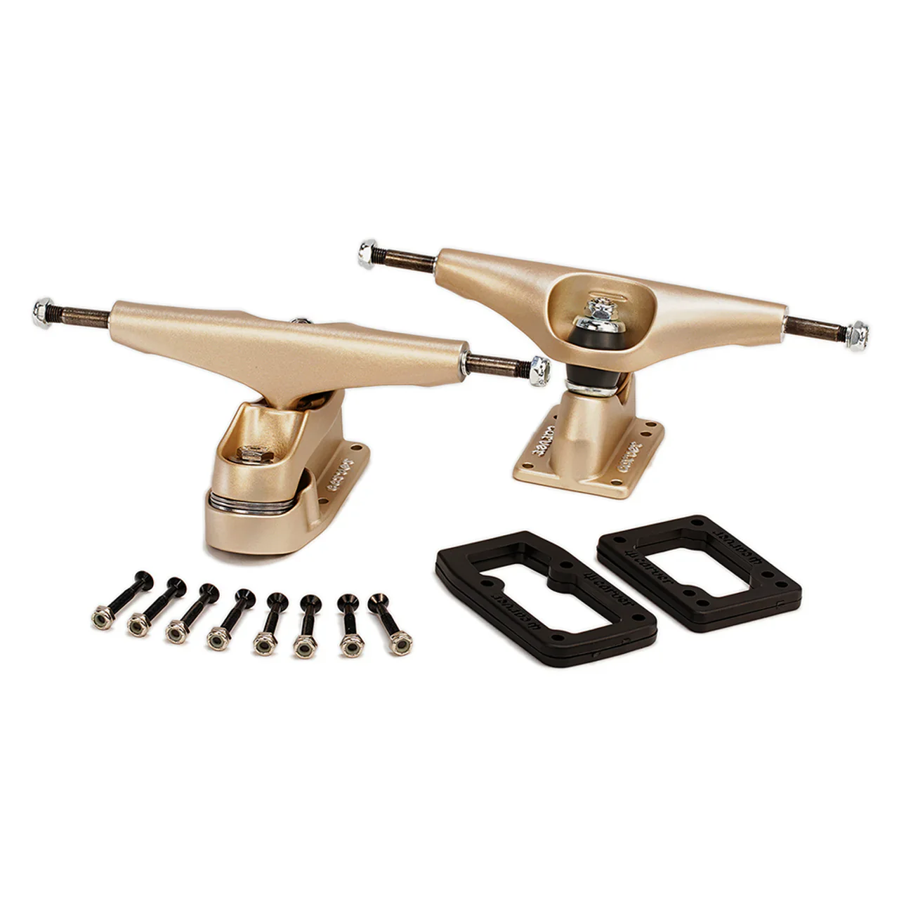 Carver C7 Hollow Truck Set 6.5″ - Bel Air Gold Metallic (Set of 2)