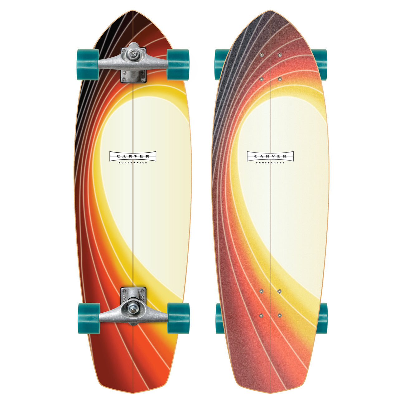 Carver Glass Off CX Raw Surfskate Complete (V0) - 32″