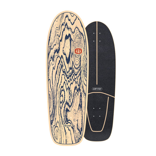Carver Grain Surfskate Deck (V4) - 31.25″