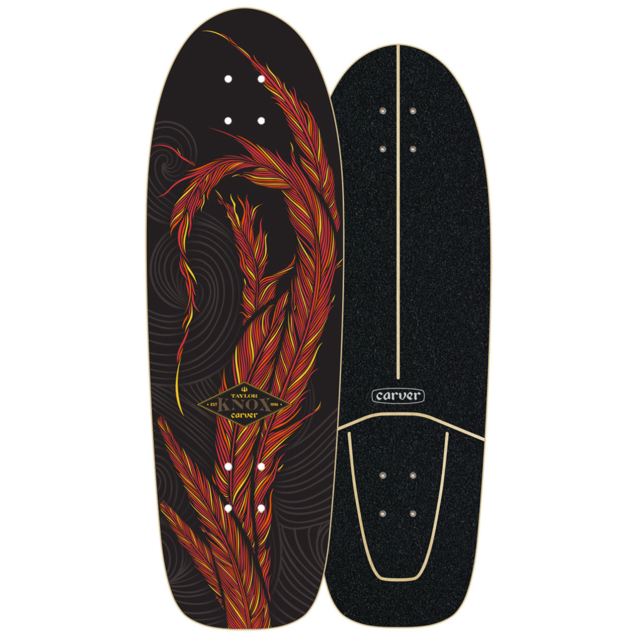 Carver Knox Phoenix Surfskate Deck (V2) - 31.25″