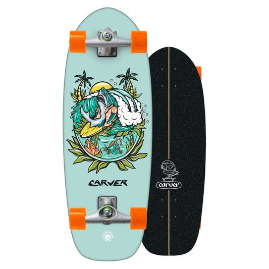 Carver Shark Shredder Mini C5 Surfskate Complete (V3) - 26″