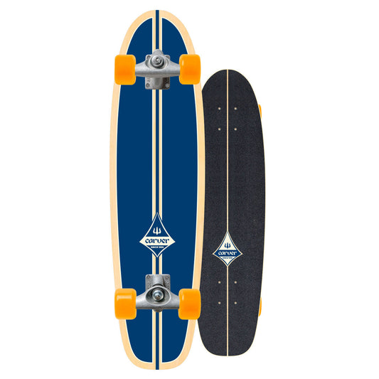 Carver Surfrider C5 Surfskate Complete (V4) - 29″ Blue