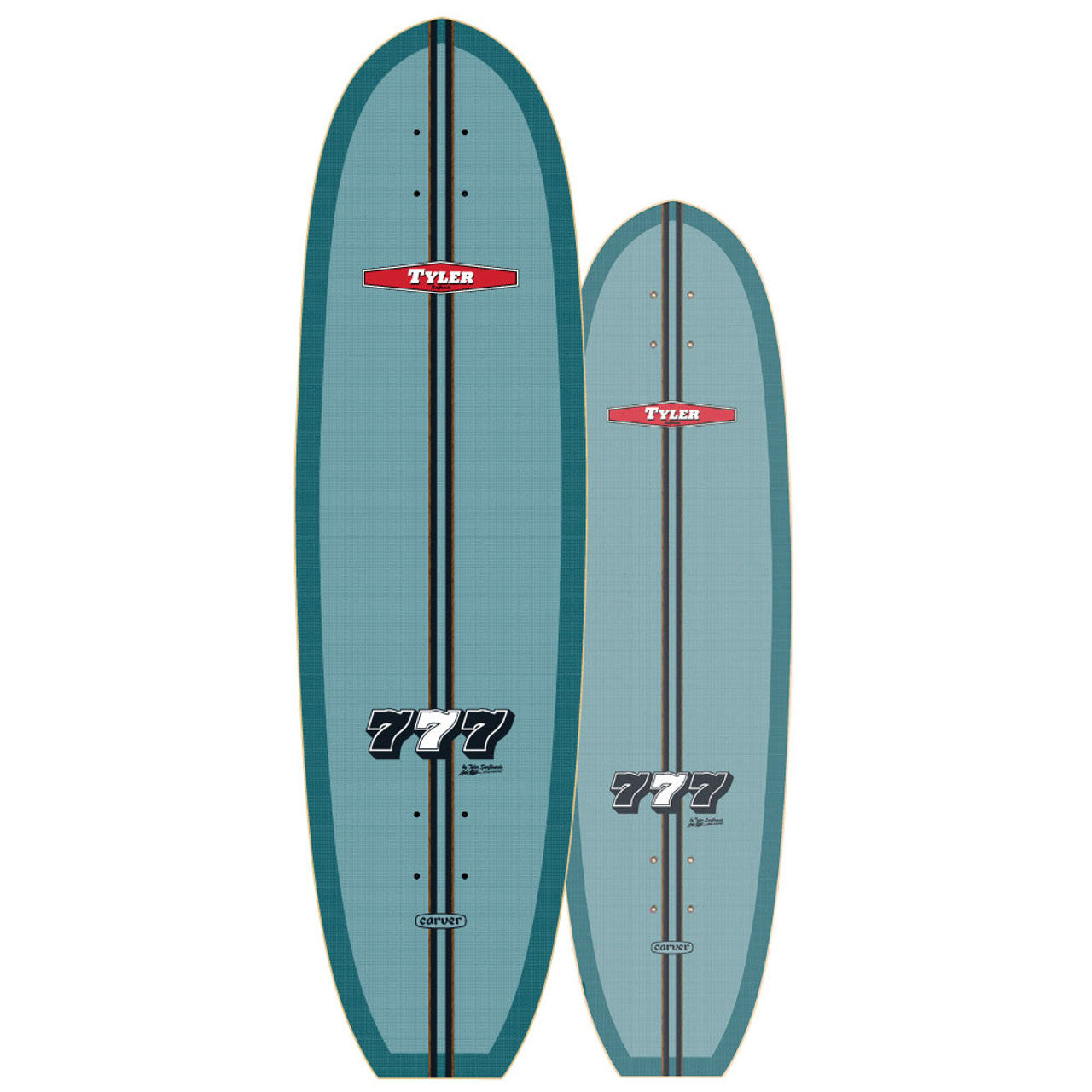 Carver Tyler 777 Surfskate Deck (V1) - 36.5″