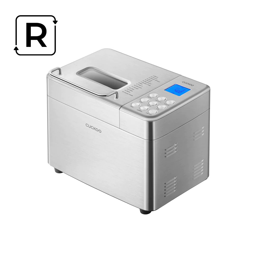 Refurbished B grade -Bread Maker (CBM-AAB101S) Automatic with 15 Menu Options, 3 Crust Colors, and Up to 2lb Loaf Capacity