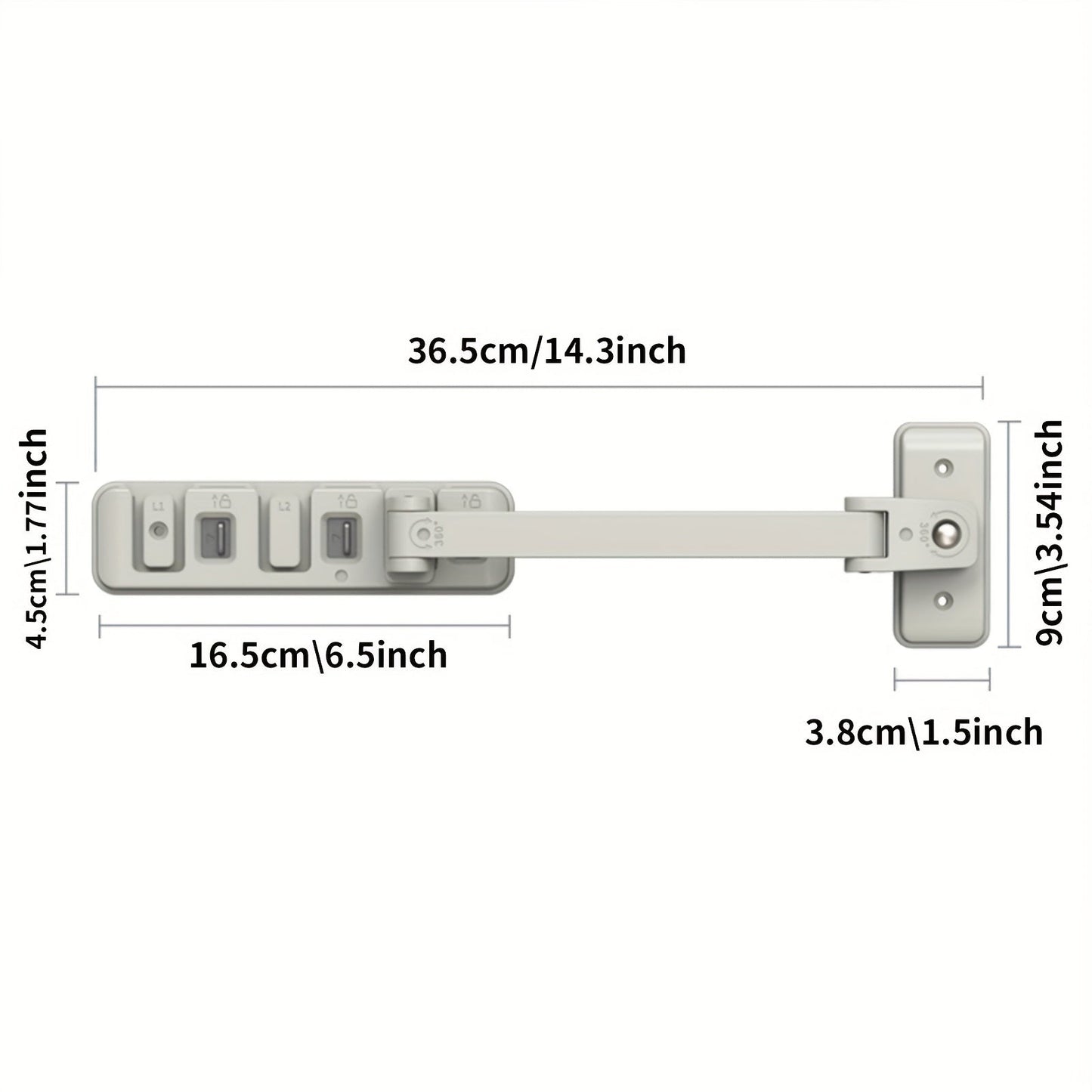 Window Safety Lock- HMT20WL