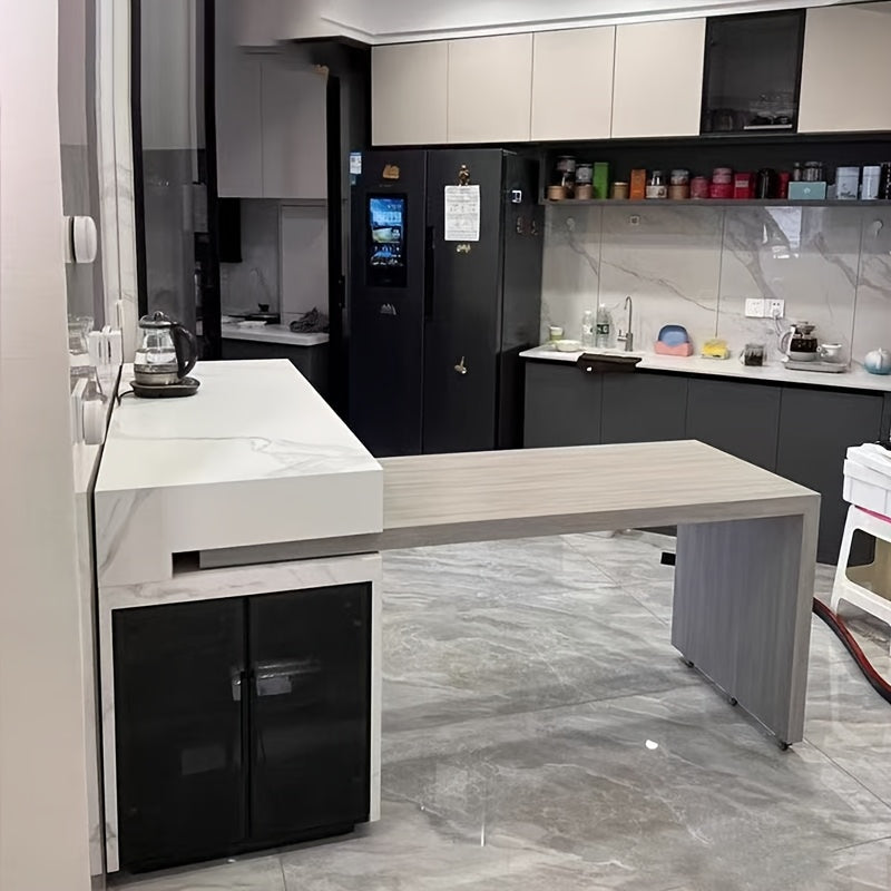 Rotatable Slide Rail for Kitchen Island Extension-XIMS