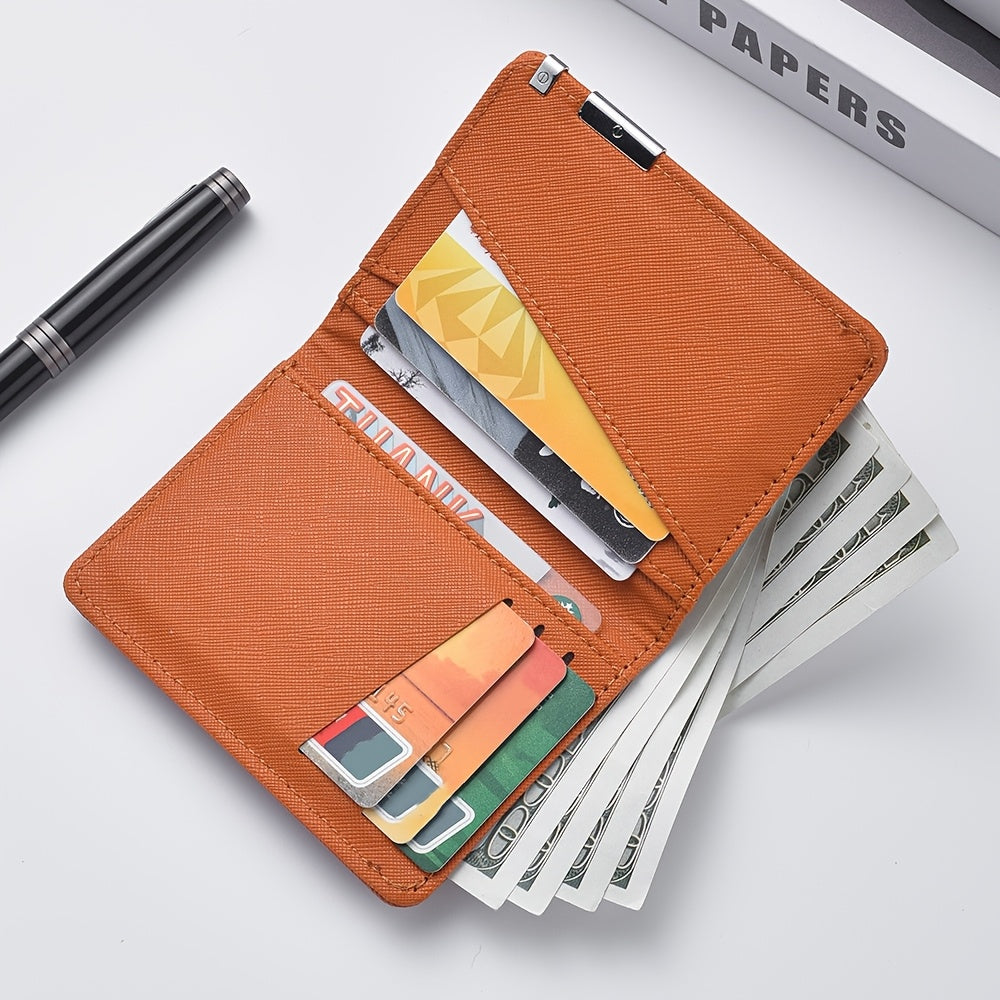 Slim Geometric Card Wallet- HMT25HH