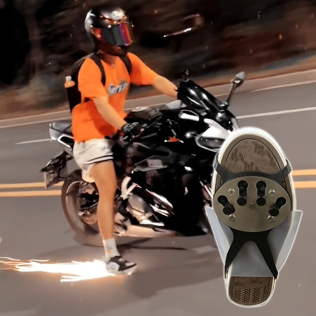 Extreme Spark Slider Protective Shoe Covers  Durable Safety Gear for Riders-GWDQ