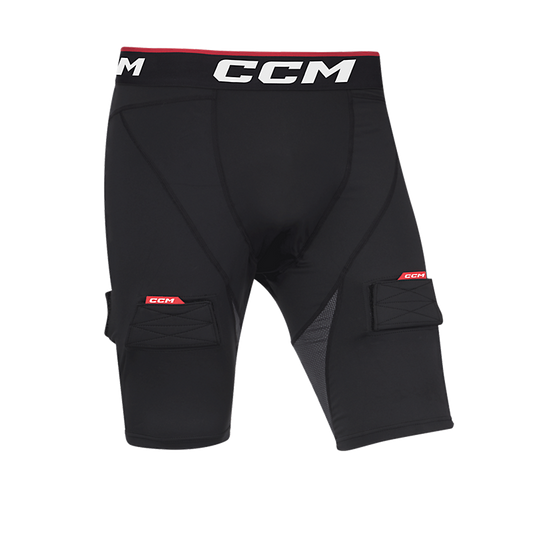 CCM Compression Youth Shorts with Jock
