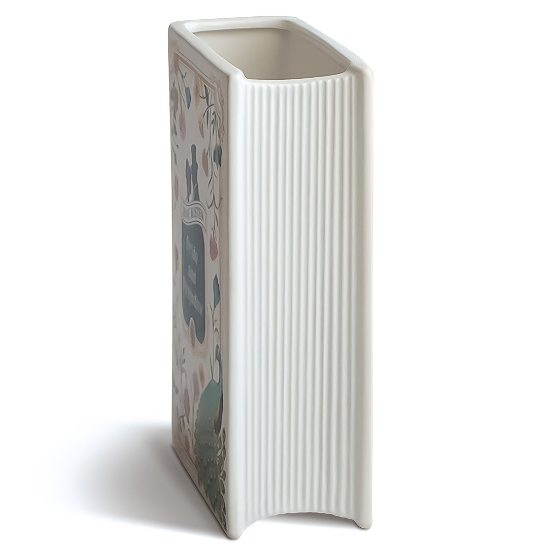 Creative Ceramic Vase in Book Shape - DNVJ
