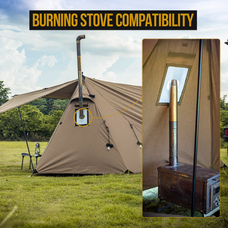 T/C ROC SHIELD Bushcraft Tent