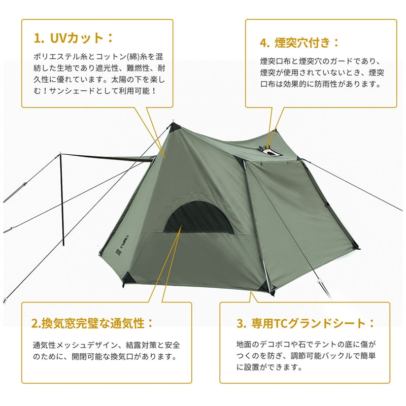 SOLO HOMESTEAD ポリコットンTC