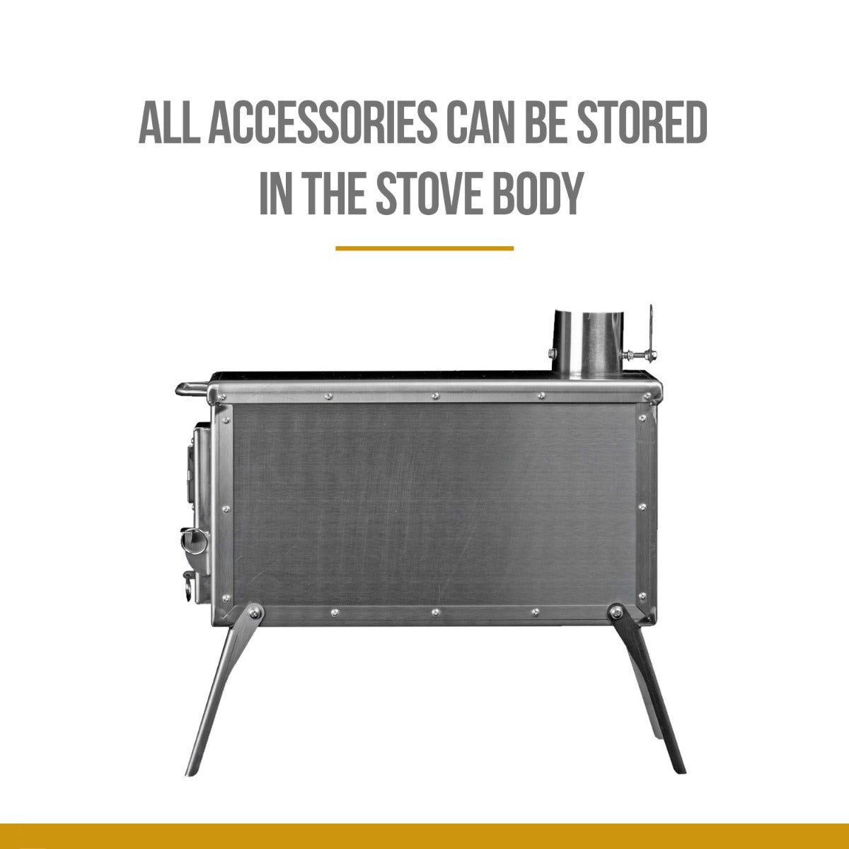 TIGER ROAR Tent Stove