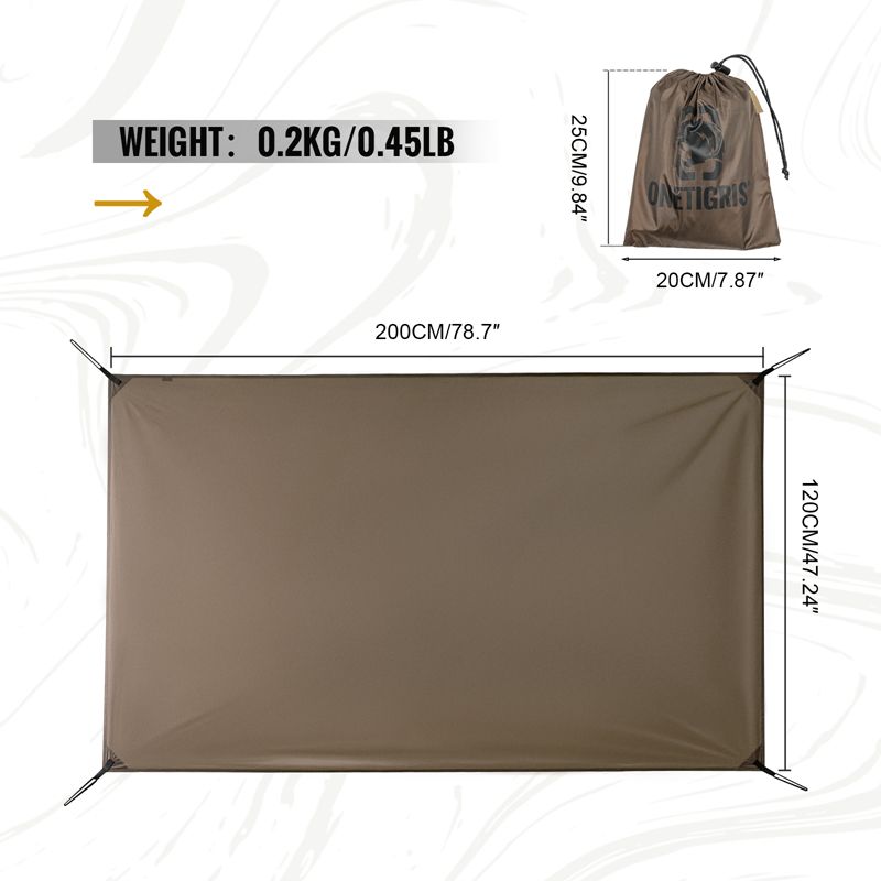 OneTigris Footprint for Backpacking Tent