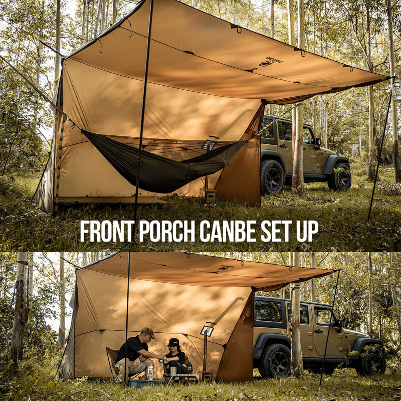 ROCDOMUS Hammock Awning & Hot Tent
