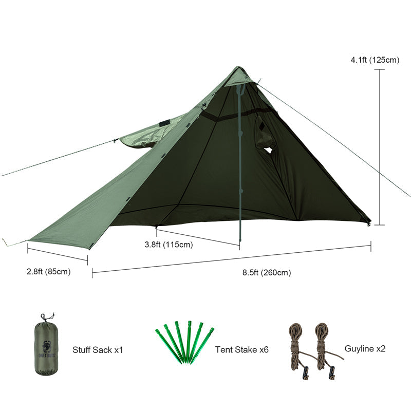 TENTSFORMER Poncho Shelter-CB
