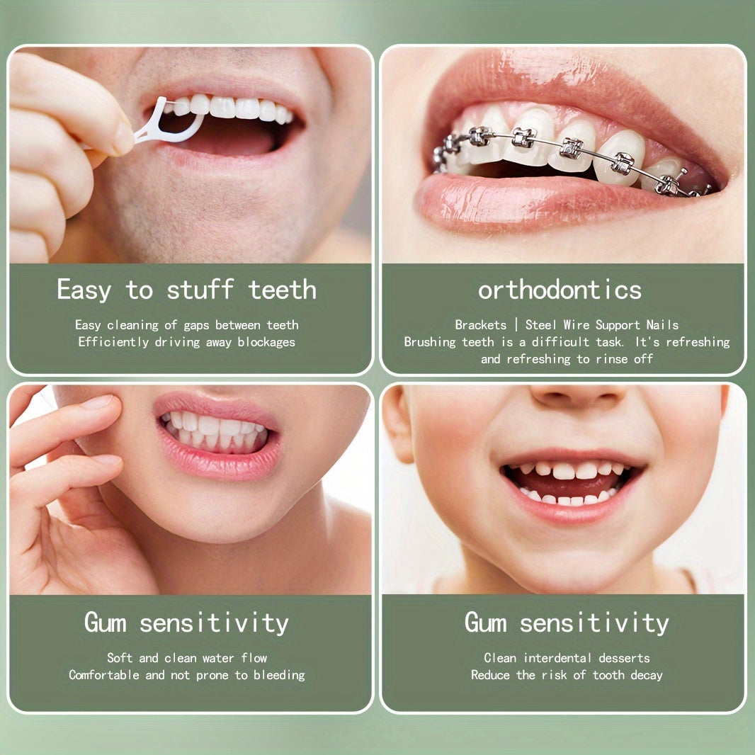 USB Rechargeable Electric Water Flosser, Portable Oral Care – TJR2D9Y