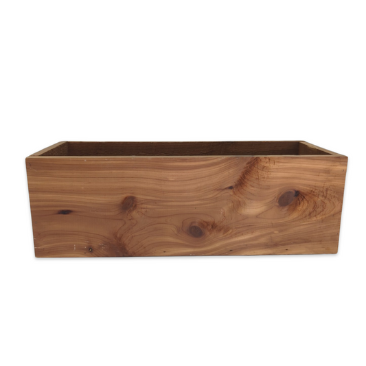 Cedar Rectangle Floral Box