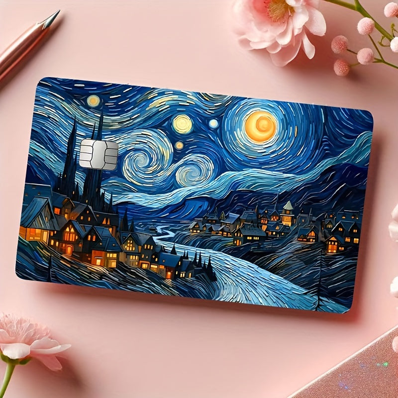 Van Gogh Starry Night Card Skins- HMT17SN