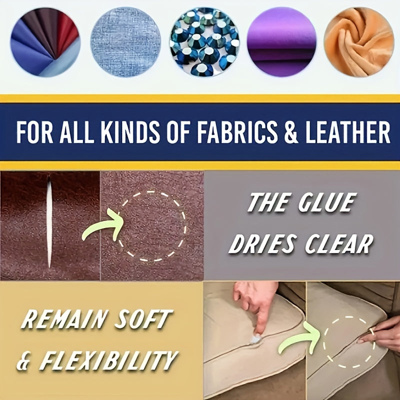 50ml Quick-Dry Fabric Adhesive, Waterproof Glue TJR9N3V