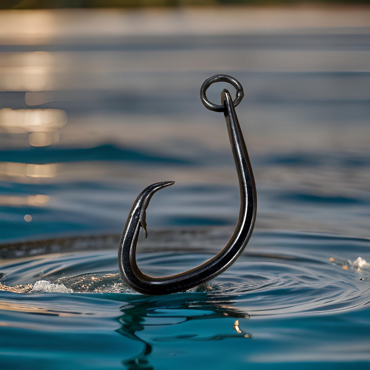 Quick Rig - Matte Black Charlie Brown Hooks with Welded Rings